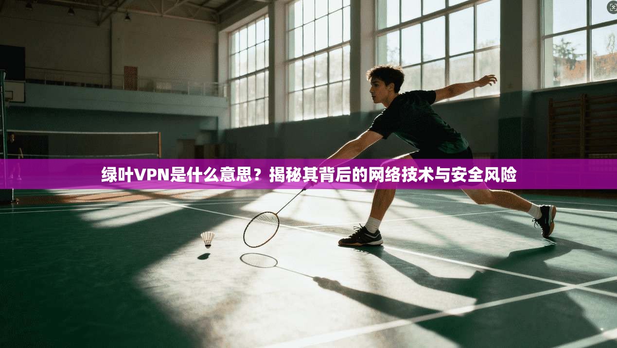 绿叶VPN是什么意思？揭秘其背后的网络技术与安全风险