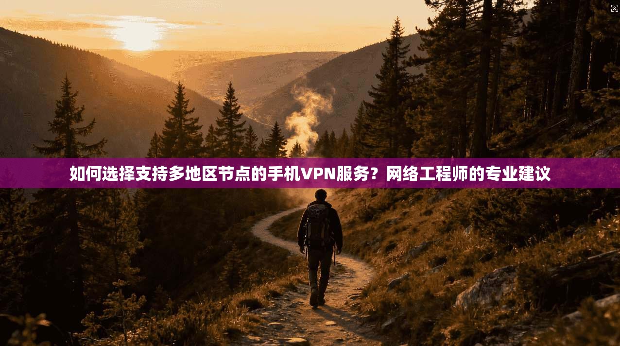 如何选择支持多地区节点的手机VPN服务？网络工程师的专业建议