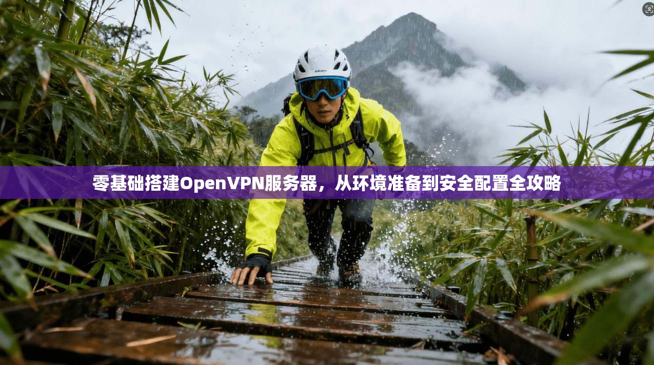零基础搭建OpenVPN服务器，从环境准备到安全配置全攻略