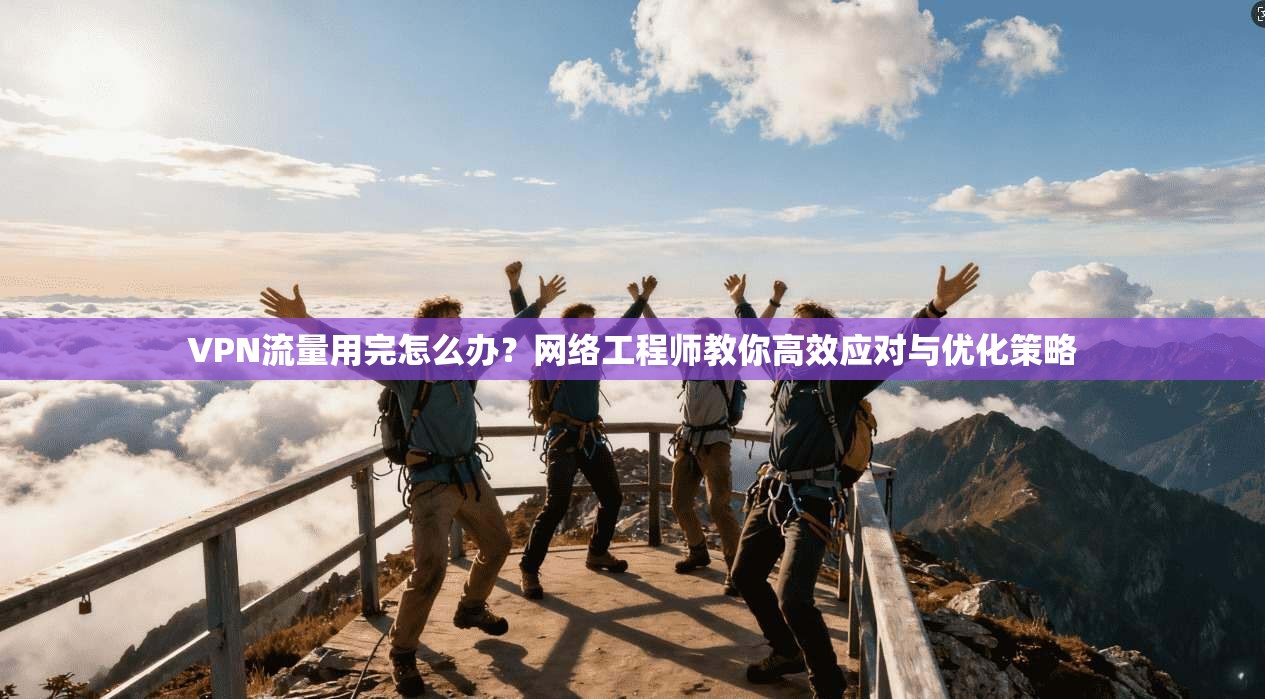 VPN流量用完怎么办？网络工程师教你高效应对与优化策略