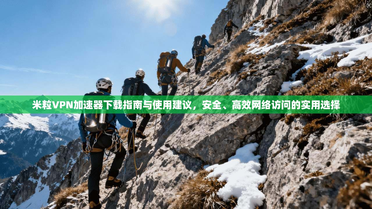 米粒VPN加速器下载指南与使用建议，安全、高效网络访问的实用选择