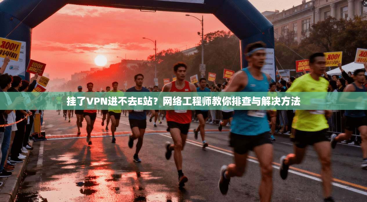 挂了VPN进不去E站?网络工程师教你排查与解决方法