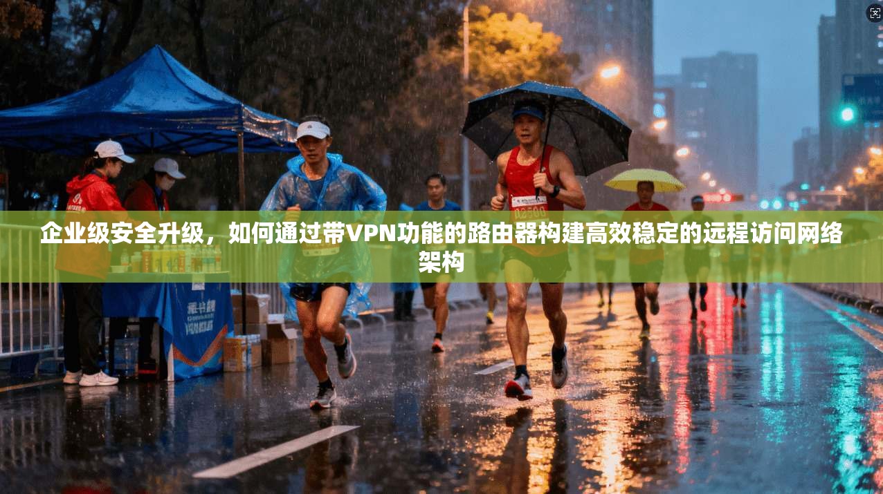 企业级安全升级，如何通过带VPN功能的路由器构建高效稳定的远程访问网络架构