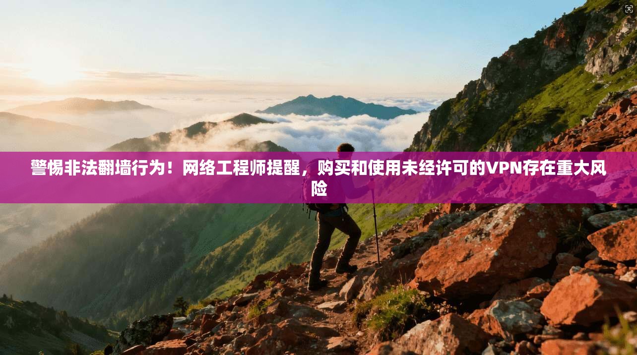 警惕非法翻墙行为！网络工程师提醒，购买和使用未经许可的VPN存在重大风险