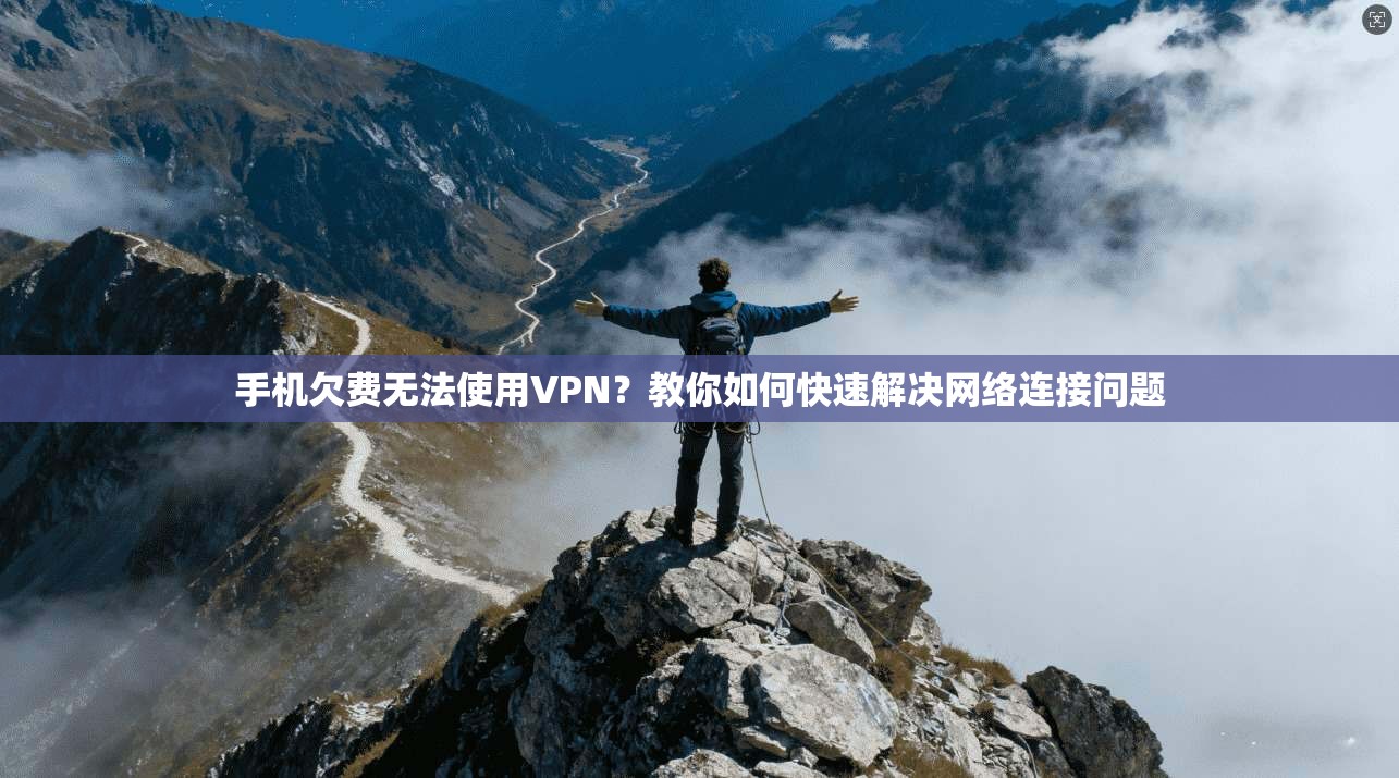 手机欠费无法使用VPN？教你如何快速解决网络连接问题