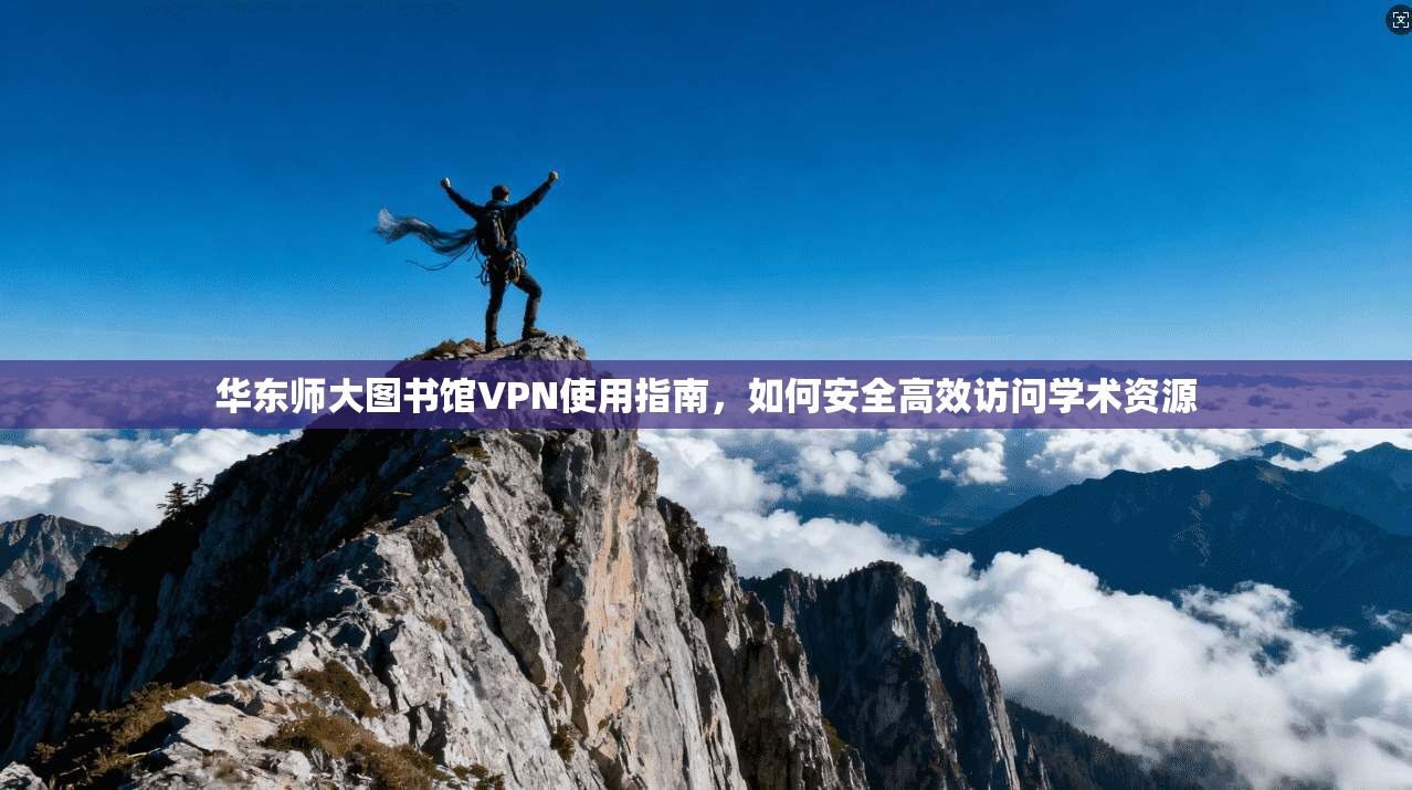 华东师大图书馆VPN使用指南,如何安全高效访问学术资源