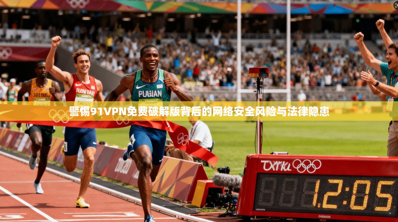 警惕91VPN免费破解版背后的网络安全风险与法律隐患