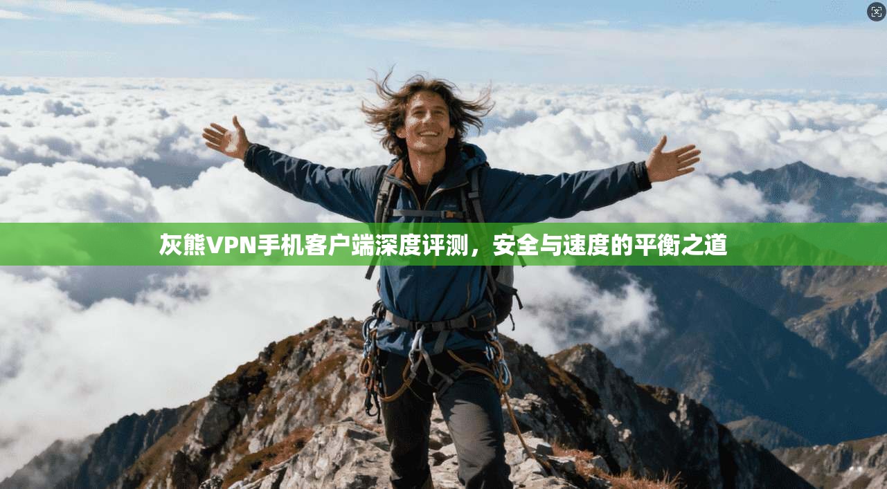 灰熊VPN手机客户端深度评测,安全与速度的平衡之道