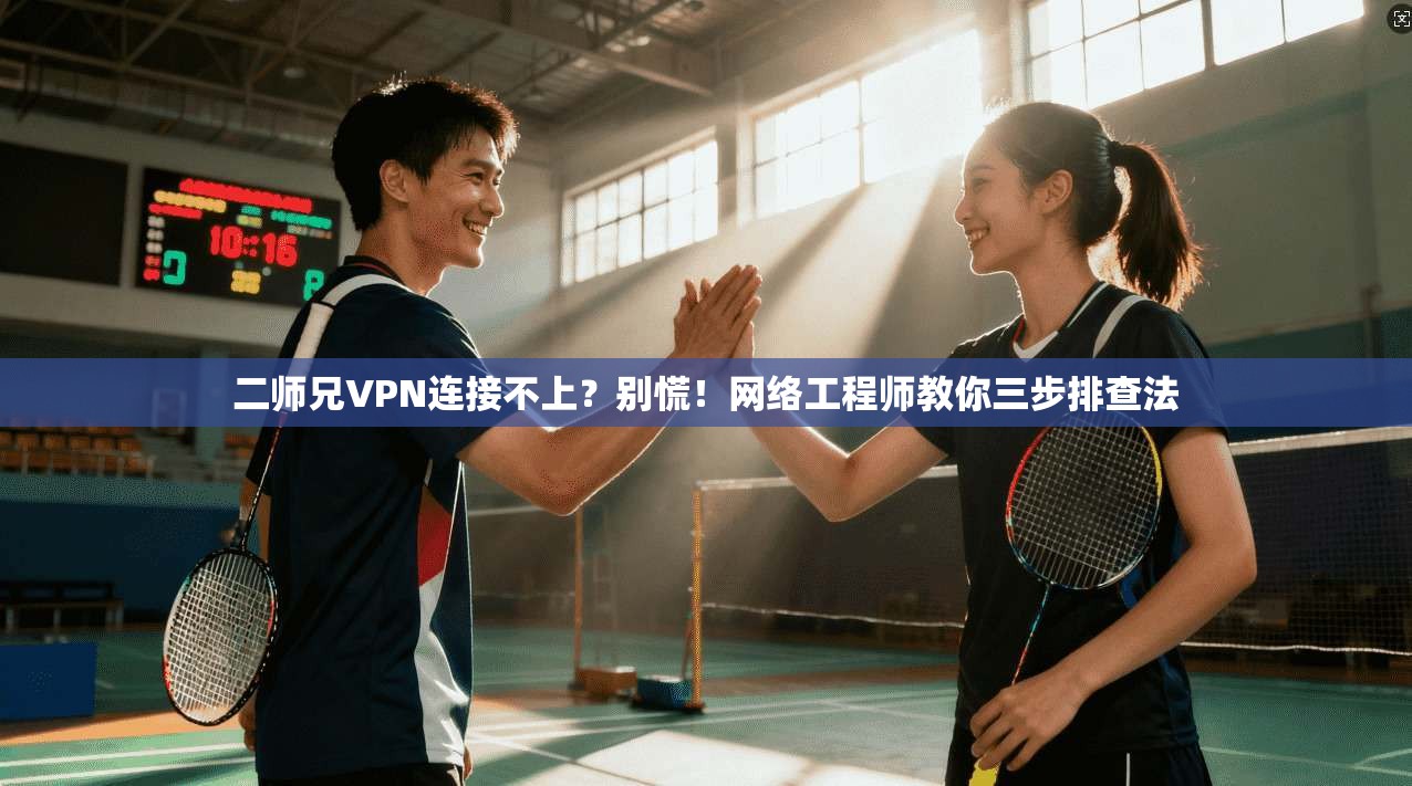 二师兄VPN连接不上?别慌!网络工程师教你三步排查法 第1张 二师兄VPN连接不上?别慌!网络工程师教你三步排查法 第1张